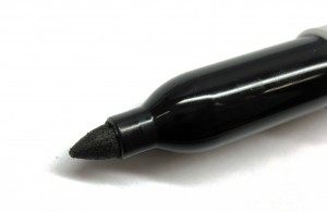 SHARPIE 30001 영구 마커 파인 포인트 검정색