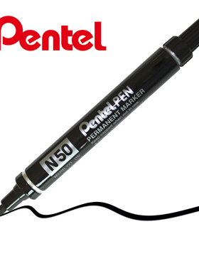 派通记号笔 油性笔Pentel N50 Bullet Tip Permanent Marker Pen