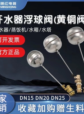 4分 开水器浮球阀 蒸饭机 进水阀门开关 水箱浮球 不锈钢球阀配件