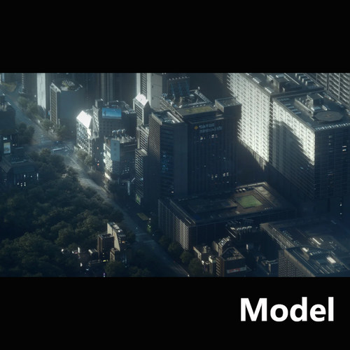 Model 东京城市第二辑kitbash3d模型资源