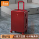 袋鼠行李箱结婚陪嫁红色2026年新款 新婚拉杆旅行密码 皮箱子24寸红