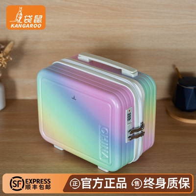 【袋鼠正品】子母箱密码防盗12寸