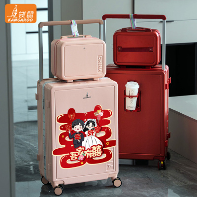 【袋鼠正品】结婚陪嫁女2025新款