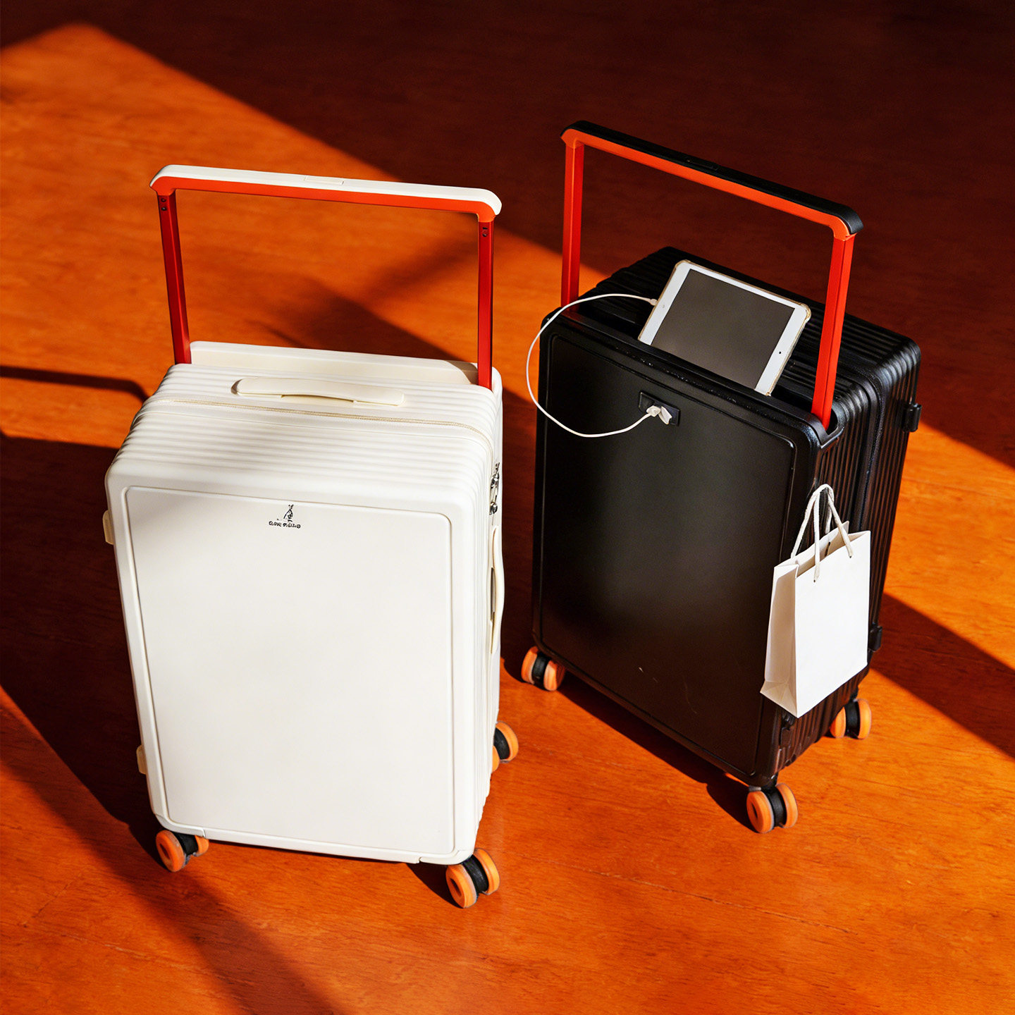 袋鼠行李箱男生结实耐用加厚拉链款2026新款宽拉杆旅行密码24寸女