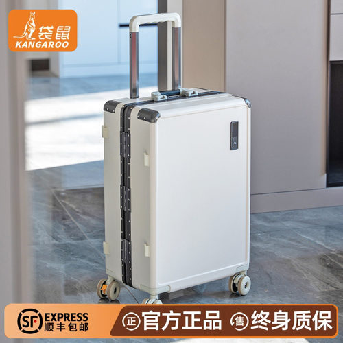 【袋鼠正品】可上飞机20寸登机