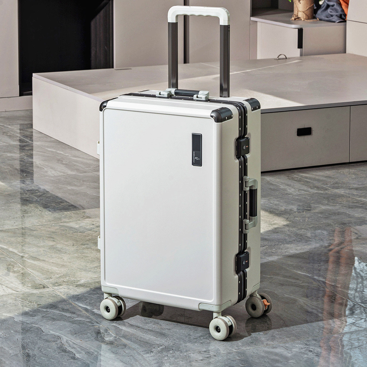 袋鼠行李箱加厚结实耐用2026新款26寸万向轮静音密码拉杆旅行24男