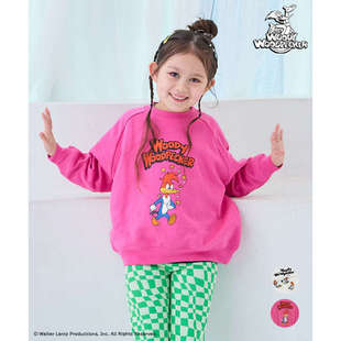 纯原日单25年秋冬新款啄木鸟伍迪毛圈卫衣MK5A83柔软舒适亲肤可爱