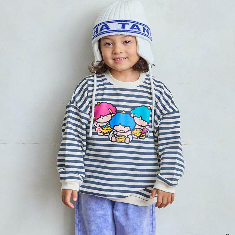 纯原日单25秋冬新款三丽鸥小雷公三兄弟毛圈卫衣MK5A80柔软舒适