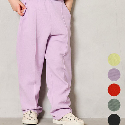 日单新款 潮牌markeys马克斯春夏秋款 男女童 马卡龙长裤