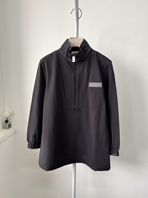 Soda 苏打女式立领半拉链卫衣套衫 S 胸围96 衣长65