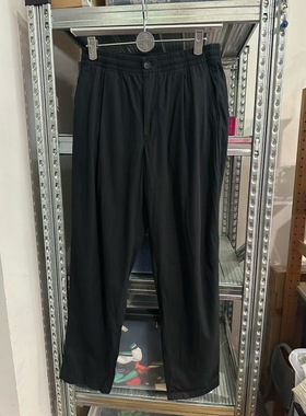 外贸单男式垂感面料休闲长裤 日本线 S码 腰围70-78 官价800左右