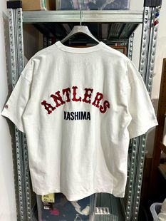 企划联名 鹿岛限定重磅刺绣短袖T恤 宽松版型 XL 胸围打开126