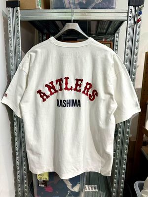 企划联名 鹿岛限定重磅刺绣短袖T恤 宽松版型 XL 胸围打开126