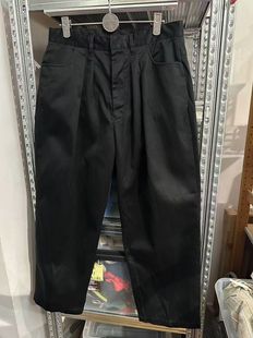 单男式 腰围76 复古改良双褶廓尔喀休闲长裤 样品码 日本线 元