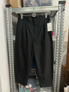 原单男式 腰围74 复古四褶九分休闲裤 S码 日本线 日单贵牌