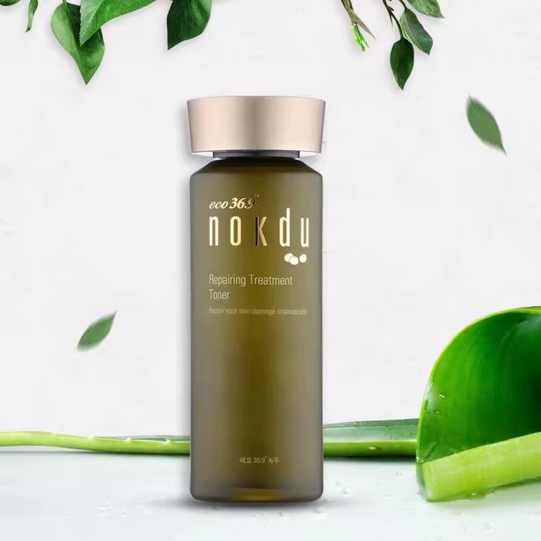 eco36.9°nokdu绿豆美颜柔肤滋养水保湿滋润舒缓化妆水正品180ml