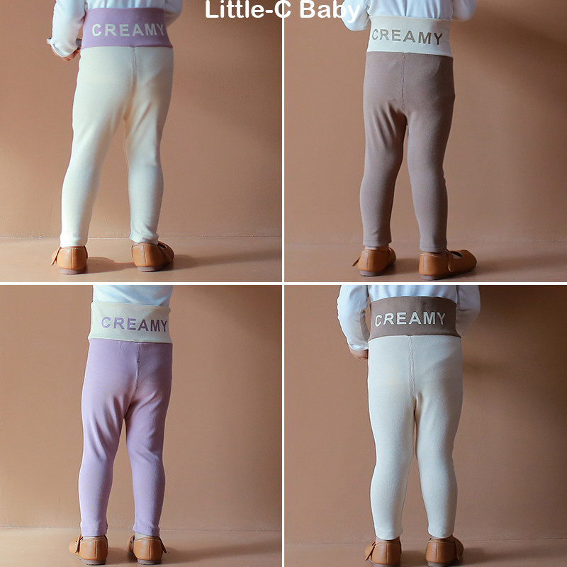 bi买系列~软糯高腰字母纯棉护肚裤婴童装2025秋冬新款宝宝打底裤,童装/婴儿装/亲子装,裤子,淘宝优惠券,粉丝福利购,淘宝优惠卷