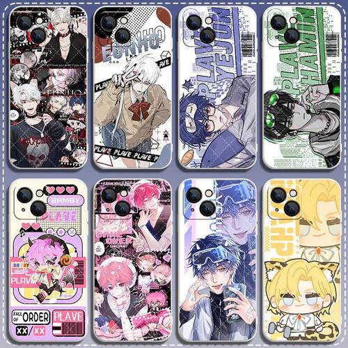 二次元虚拟主播PLAVE定制手机壳适用苹果15/iphone14promax/13/12