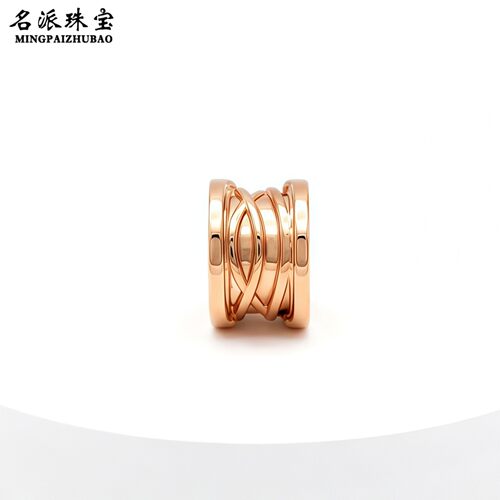 俄罗斯585紫金路路通简约吊坠