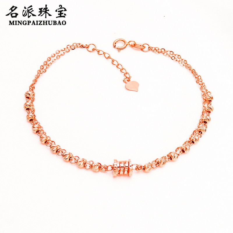 时尚彩金小蛮腰弹簧俄罗斯手链