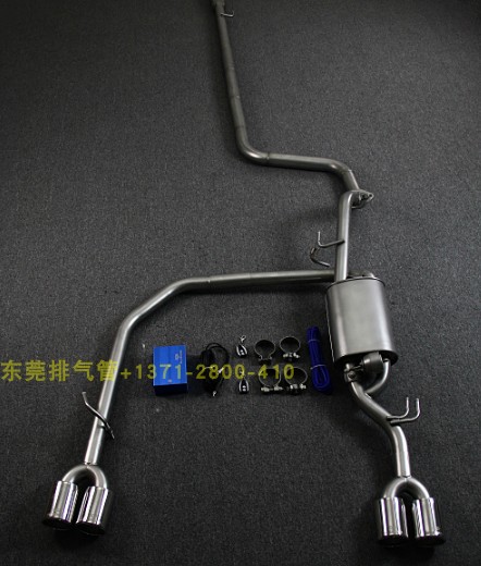 名图 K4 朗动 K3 K2 领动汽车改装排气管双出遥控阀门不锈钢尾喉