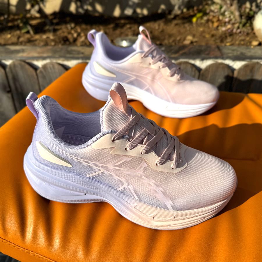 女士运动鞋2025秋季新款爆款超轻防滑爆米花碳板底双网透气跑步鞋