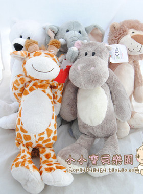 Ham%leys哈姆%雷斯 小熊 森林动物安抚陪睡玩偶 宝宝好伙伴