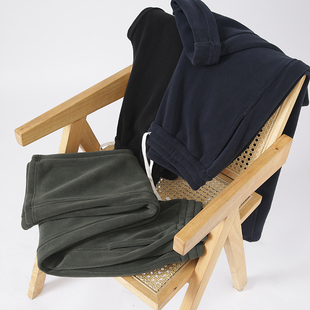 一条过冬 高克重复合颗粒绒 秋冬男直筒加绒加厚保暖防风户外卫裤