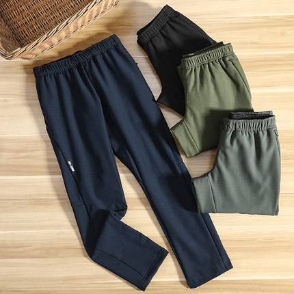 户外科技牛货！3D零阻 冬季加绒加厚复合软壳休闲裤训练裤男GC356