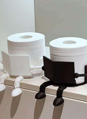 【家居收纳好物】纸巾收纳层架化妆室卷筒卫生纸架纸巾架免打孔厕