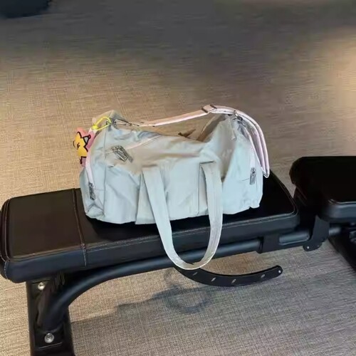 运动健身包干湿分离女生高颜值斜跨篮球游泳训练包大容量旅行包