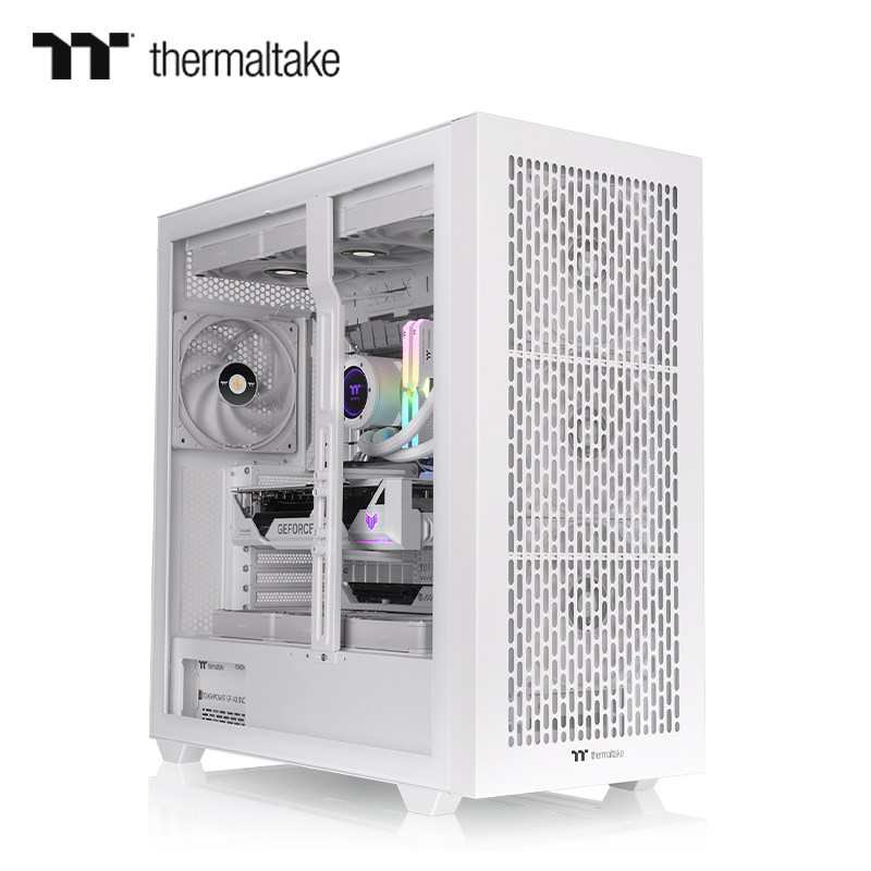 TT工作站机箱AX500支持背插主板360水冷多硬盘长显卡台式机电脑箱