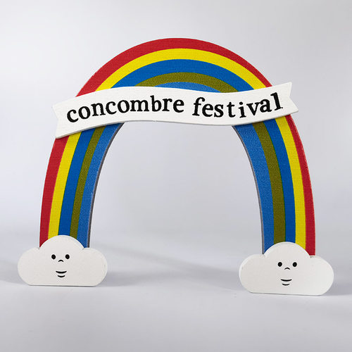 ZAKKA 日式猫咪彩虹拱门梅雨河童青蛙雨中漫步柴犬晴天娃娃车饰桌