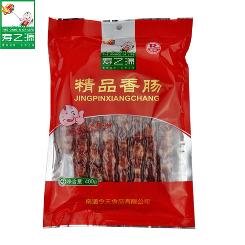精品香肠如皋苏式香肠寿之源常温