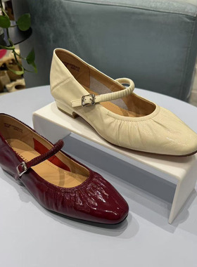 COMELY康莉2026春专柜正品一字带方头低跟玛丽珍女单鞋KYQ61030