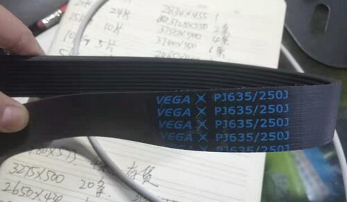 百利恒482电机皮带 商用跑步机电机传送带 电机皮带PJ635/250J