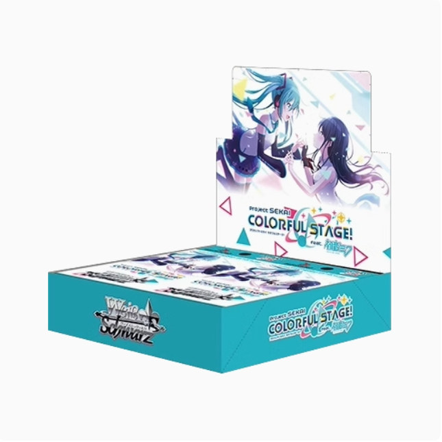 全新原盒未开封 WS黑白双翼 初音未来 世界计划彩色舞台 日版卡牌