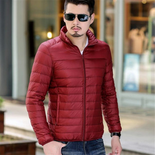 2025秋冬新款韩版修身羽绒服短款休闲超轻薄羽绒服男正品反季清仓