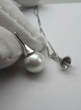 韩吊坠S925女纯银饰品百搭银饰