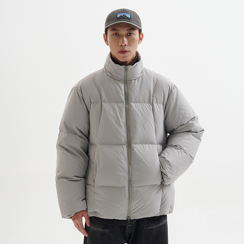 BUTTBILL日系休闲立领冬季羽绒服