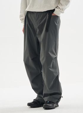 BUTTBILL 25SS户外三防复古春季休闲长裤子直筒廓形伞兵裤男女款