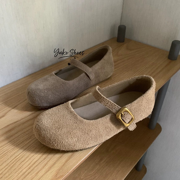 35#至38#特！轻复古轻便一字带玛丽珍牛皮平底女浅口单鞋温柔舒适,女鞋,玛丽珍鞋,淘宝优惠券,粉丝福利购,淘宝优惠卷