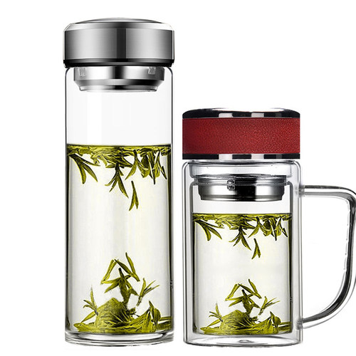 双层加厚玻璃杯家用隔热
