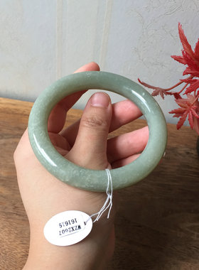 天然正品新疆且末料青白玉镯子女