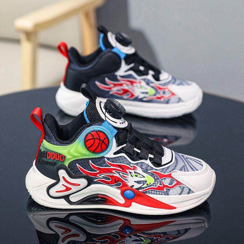 男童鞋子篮球鞋春季2025新款旋转钮扣儿童运动鞋中大童男孩跑步鞋,童鞋/婴儿鞋/亲子鞋,运动鞋,淘宝优惠券,粉丝福利购,淘宝优惠卷