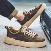 2025新款 莆田男鞋 青少年厚底耐磨运动鞋 透气复古百搭休闲板鞋 夏季