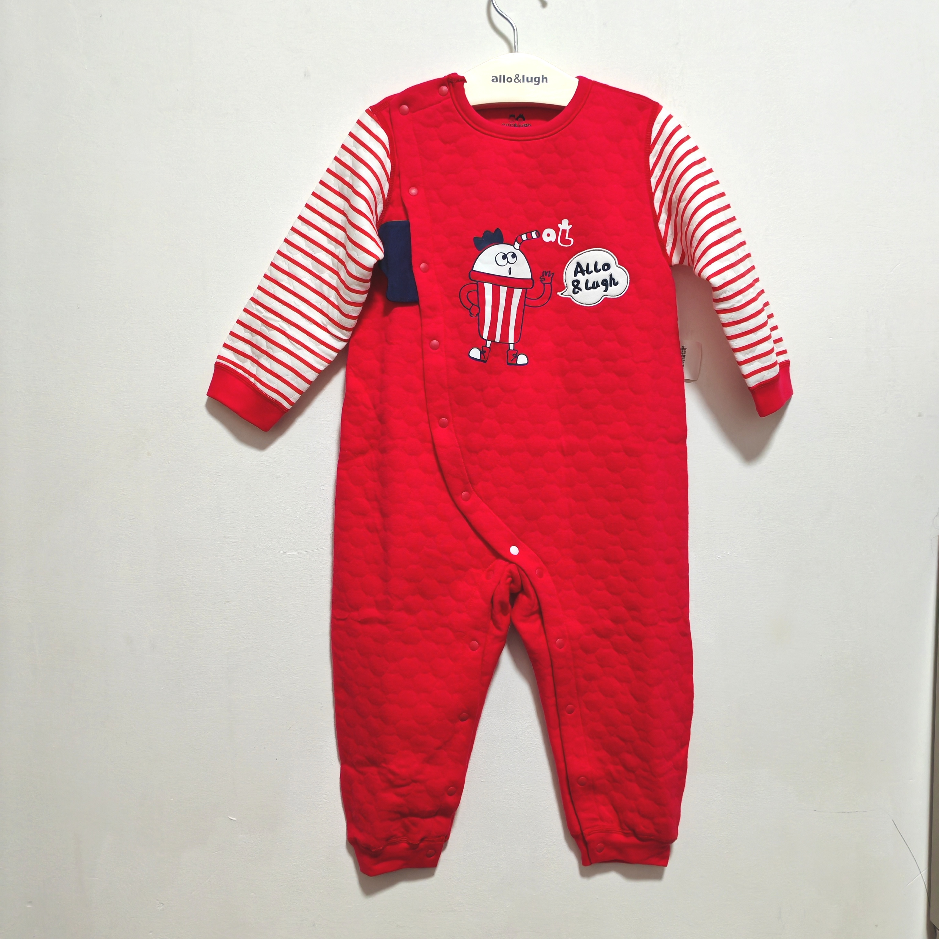 allolugh阿路和如童装男童婴儿连体衣ABDH3QE05E