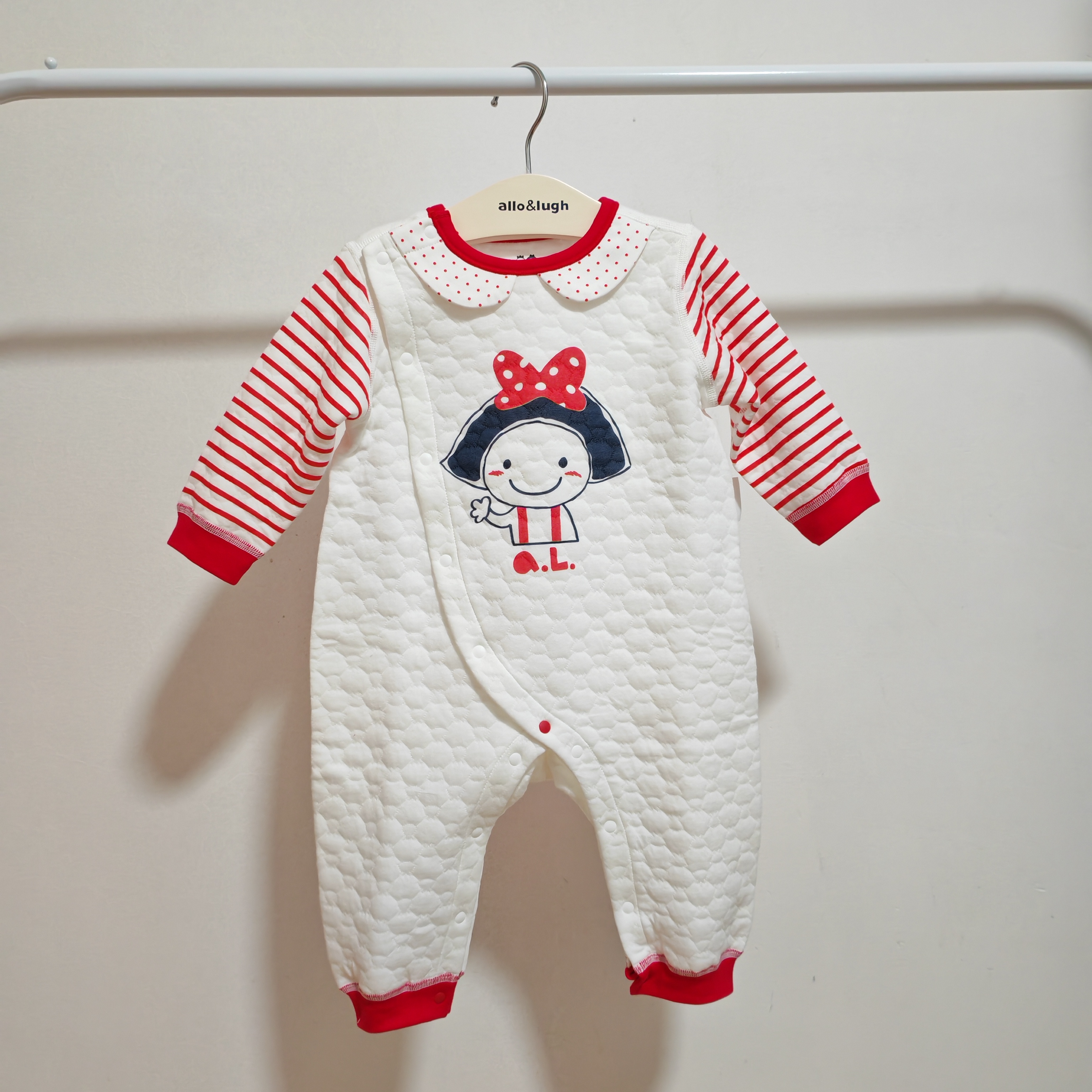 allolugh阿路和如童装婴儿连体衣ABDH3QE15E