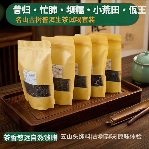 普洱茶生茶散茶古树春茶试喝样品