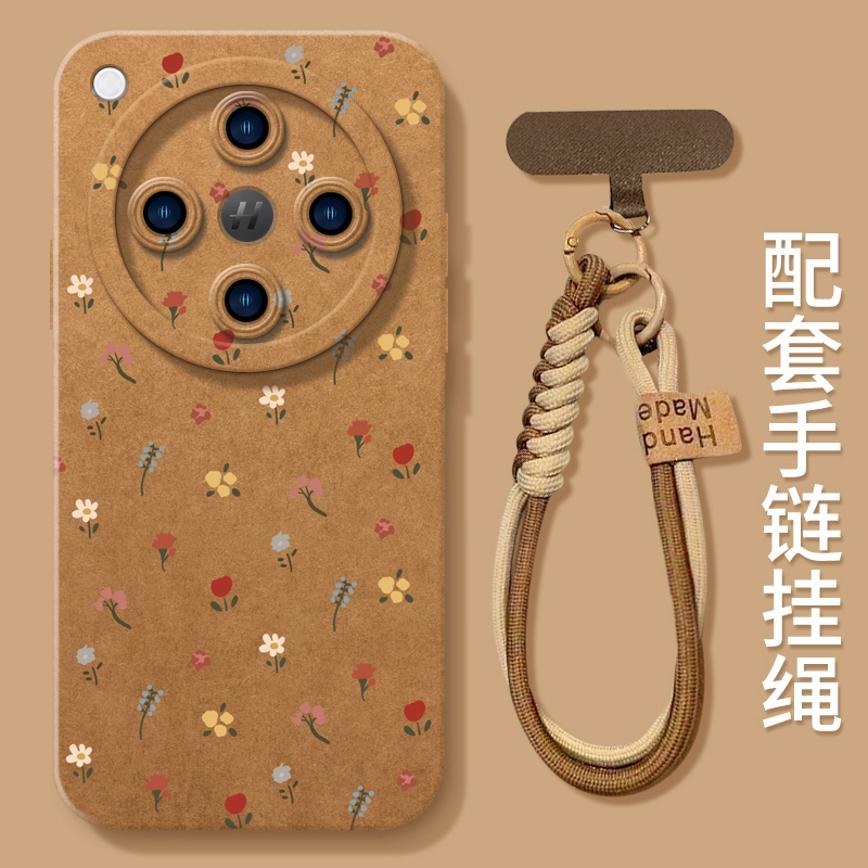 oppo手机壳tpu卡通防摔复古花朵